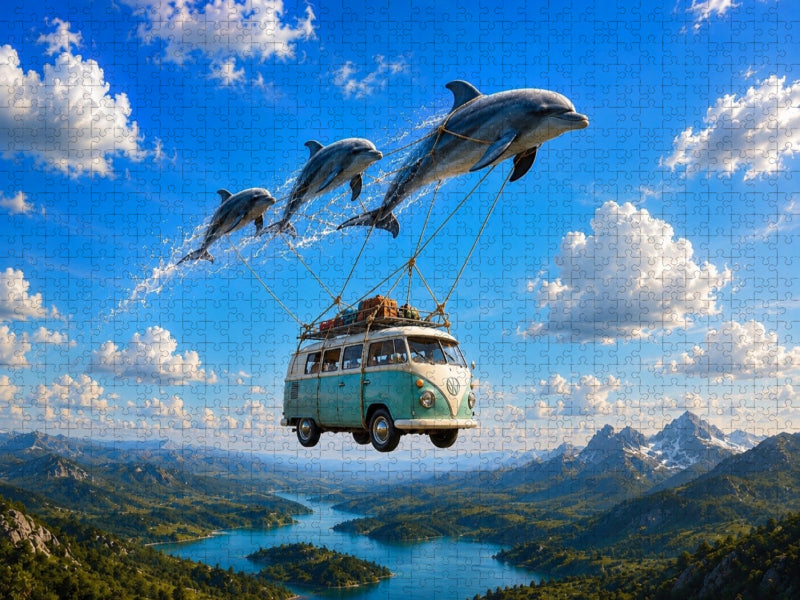 Ein Motiv aus dem Kalender Eine Reise getragen von Träumen - CALVENDO Foto-Puzzle'