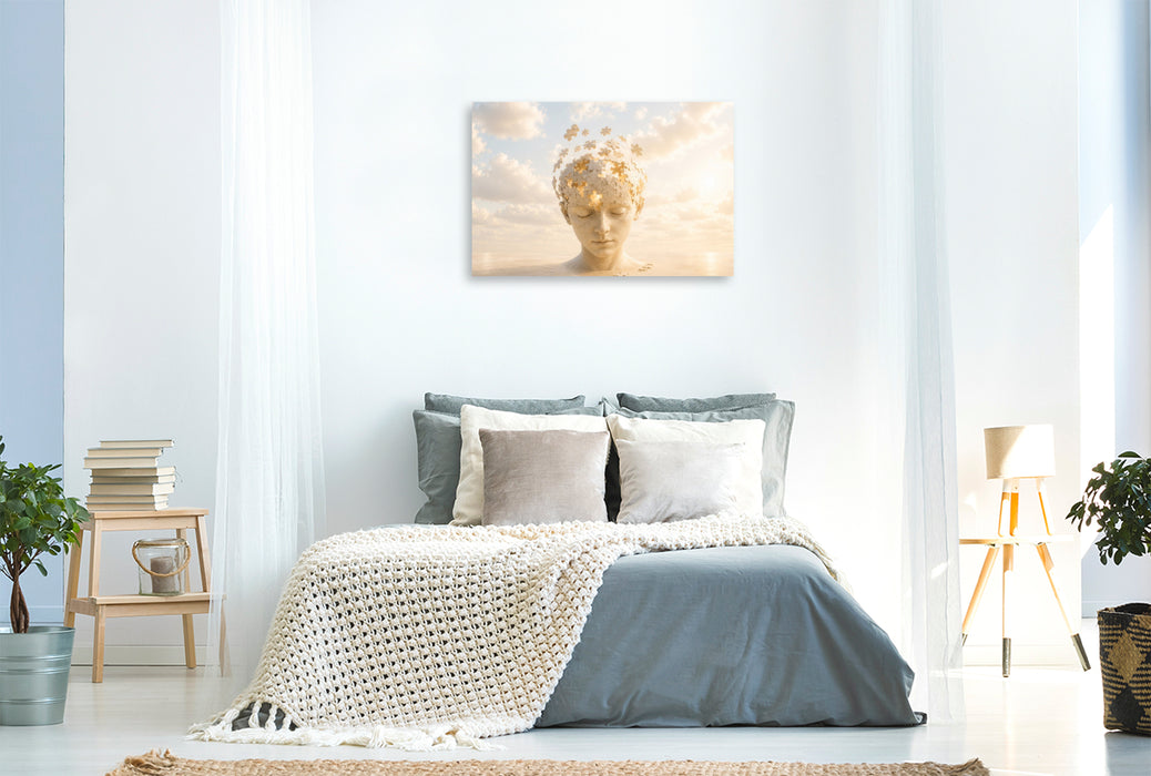 Premium Textil-Leinwand Ein Motiv aus dem Kalender Fantastische Illusionen - Mystischer Kunstkalender