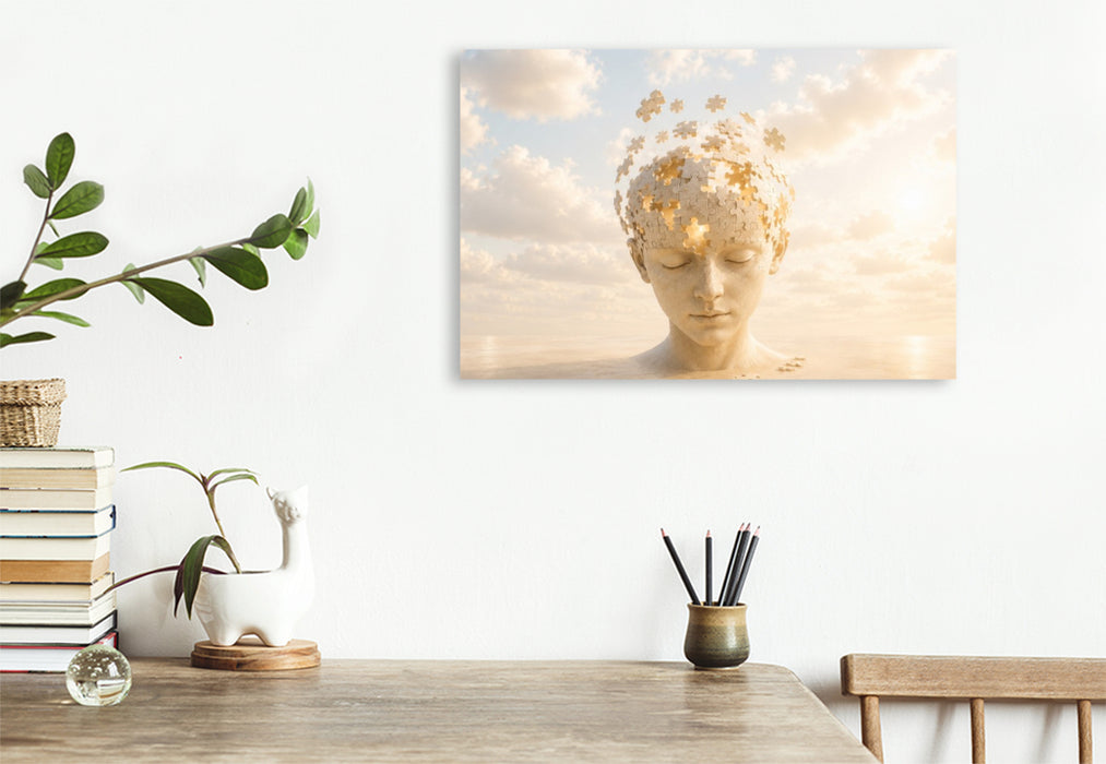Premium Textil-Leinwand Ein Motiv aus dem Kalender Fantastische Illusionen - Mystischer Kunstkalender