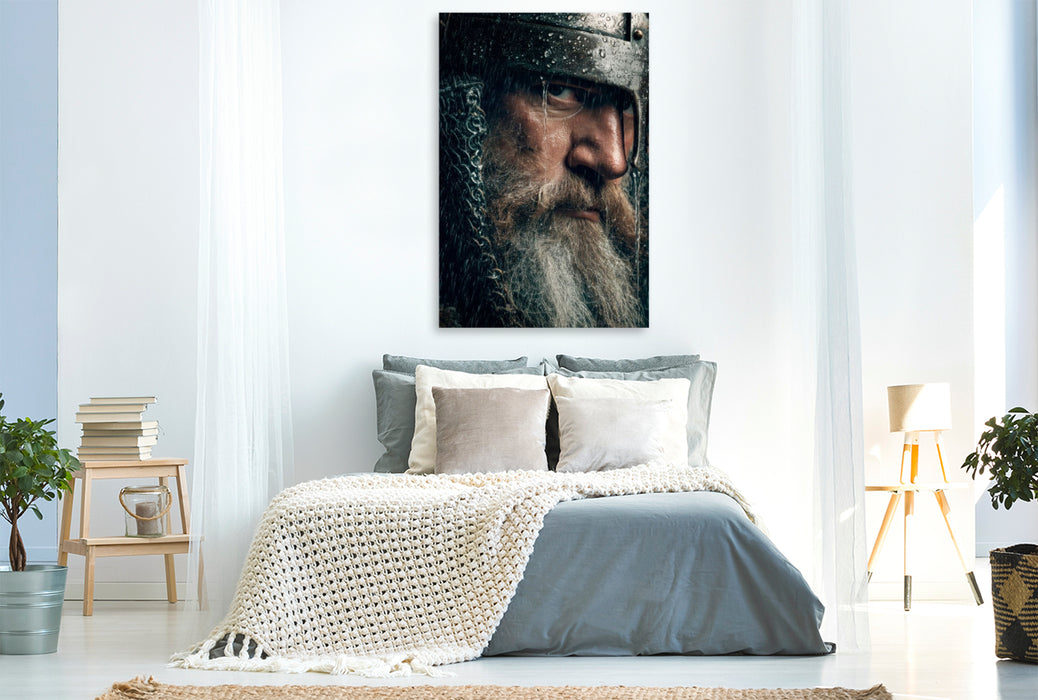Premium Textil-Leinwand Blick des Wikingers