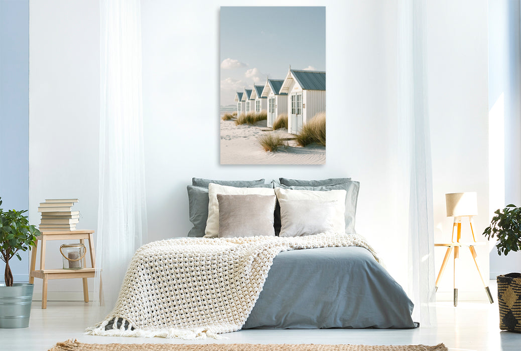 Premium Textil-Leinwand Ein Moment nordischer Gelassenheit
