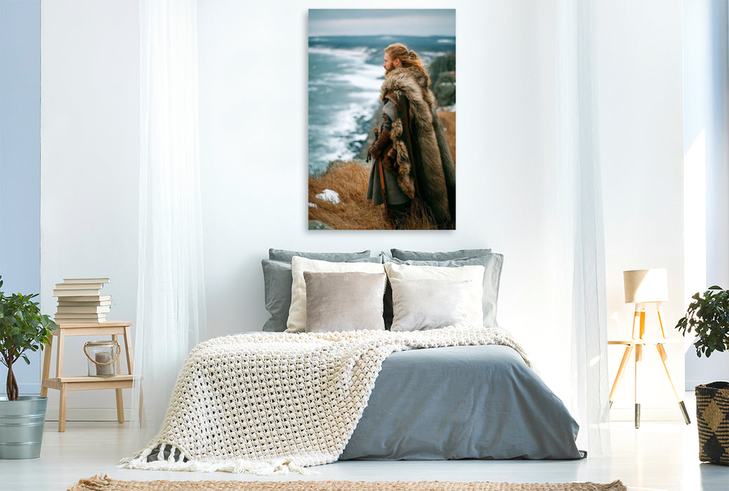 Premium Textil-Leinwand Wächter der Küste