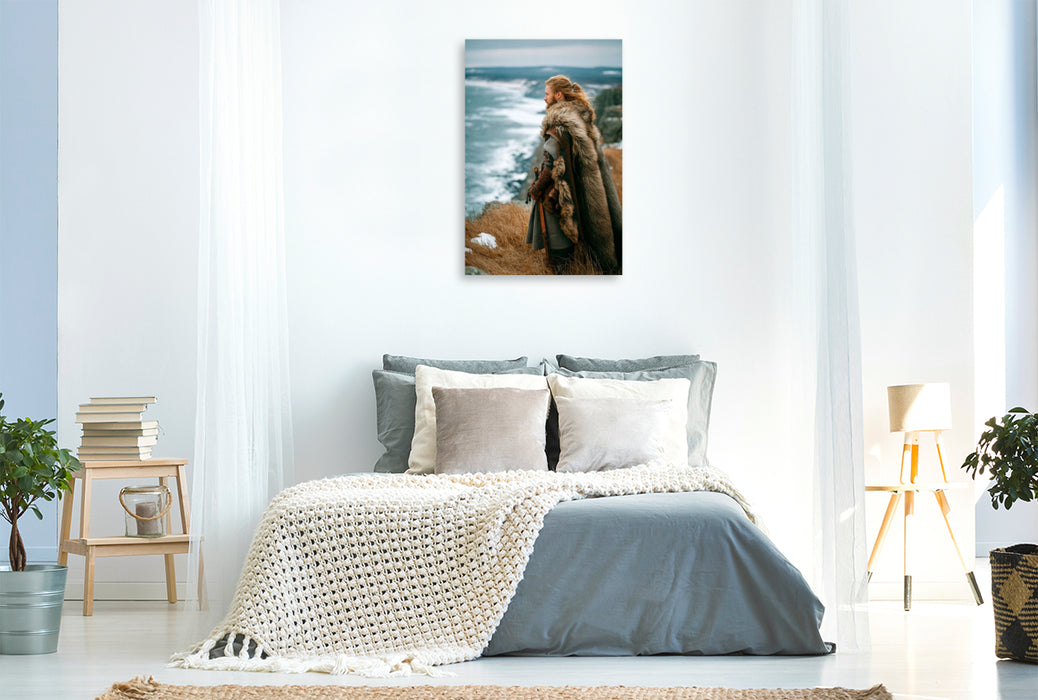Premium Textil-Leinwand Wächter der Küste