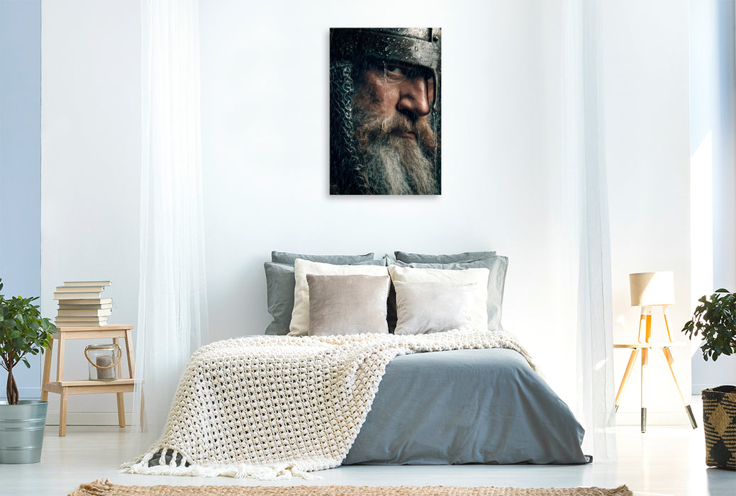 Premium Textil-Leinwand Blick des Wikingers
