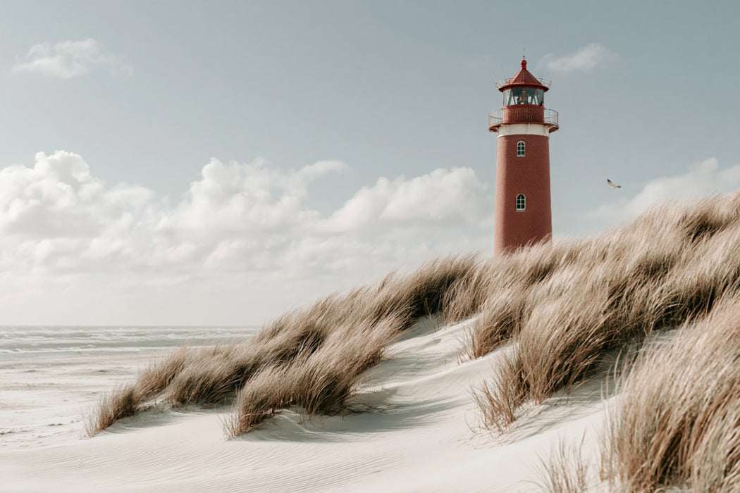 Premium Textil-Leinwand Ein Motiv aus dem Kalender Stille am Horizont