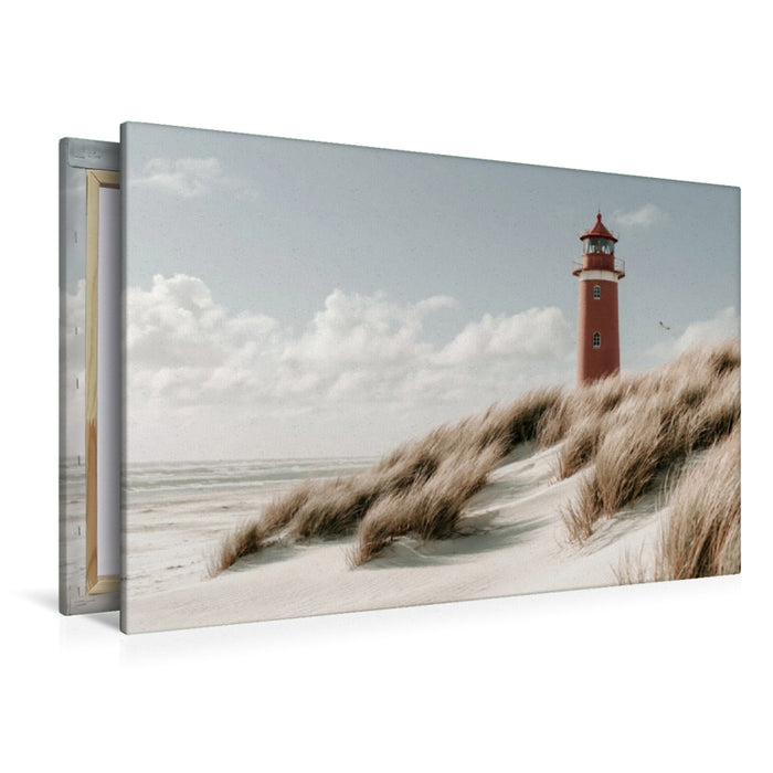 Premium Textil-Leinwand Ein Motiv aus dem Kalender Stille am Horizont