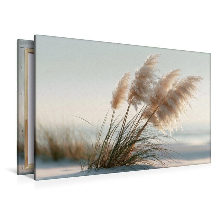 Premium Textil-Leinwand Ein Motiv aus dem Kalender Stille am Horizont