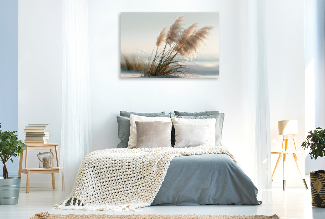Premium Textil-Leinwand Ein Motiv aus dem Kalender Stille am Horizont