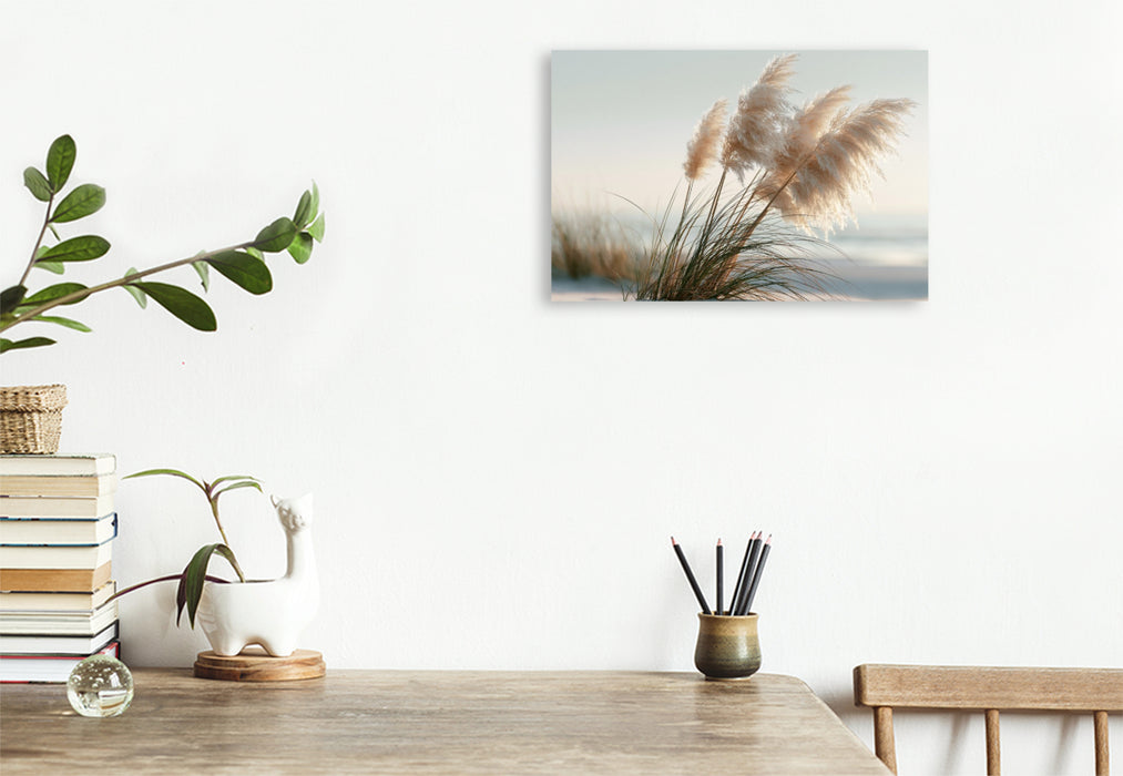 Premium Textil-Leinwand Ein Motiv aus dem Kalender Stille am Horizont
