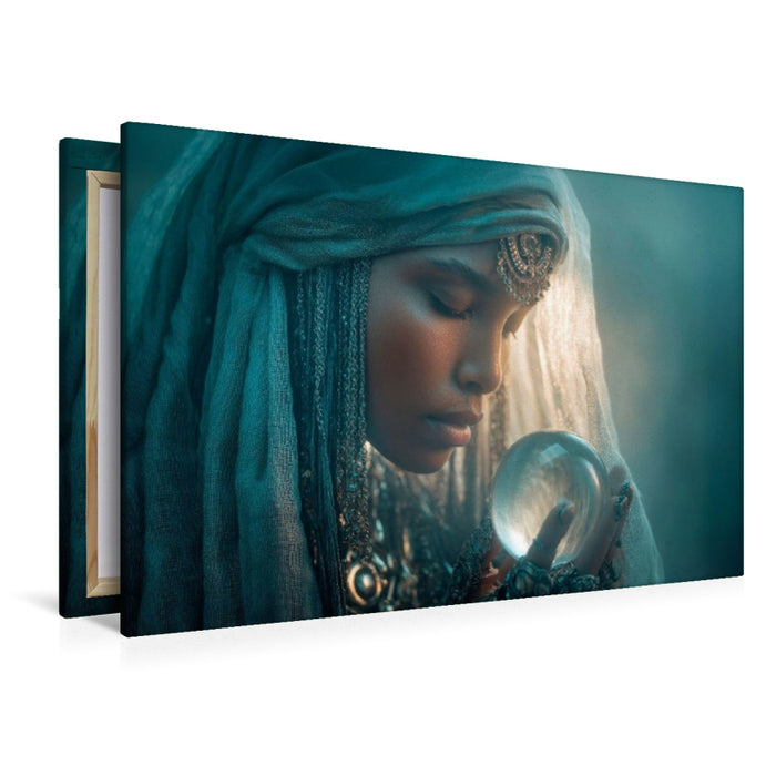 Premium Textil-Leinwand Orakel des Lichts