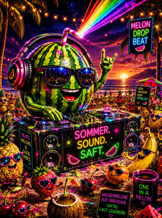 party melon - CALVENDO Foto-Puzzle'