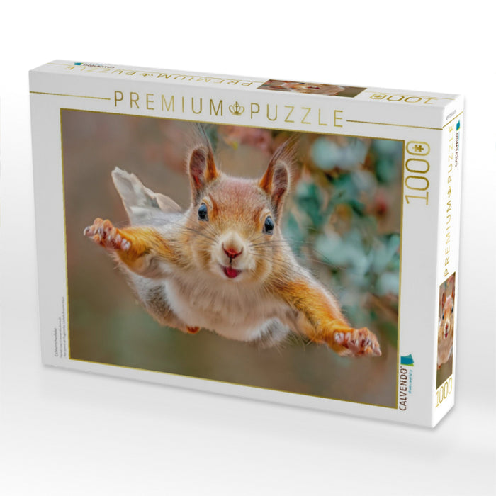 Eichhörnchenliebe - CALVENDO Foto-Puzzle'