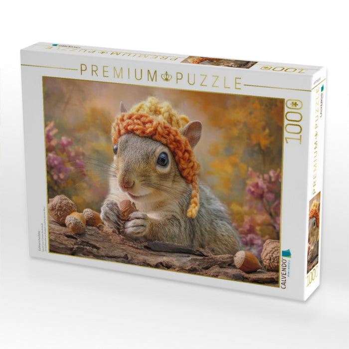Eichhörnchenliebe - CALVENDO Foto-Puzzle'