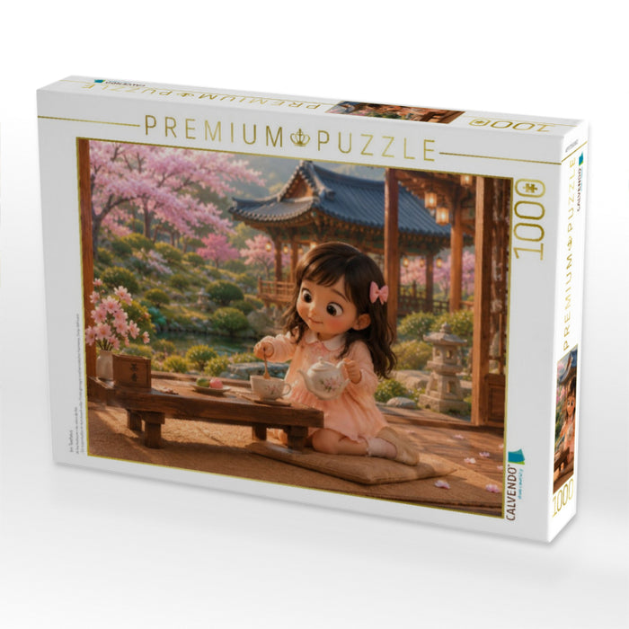 Im Teehaus - CALVENDO Foto-Puzzle'
