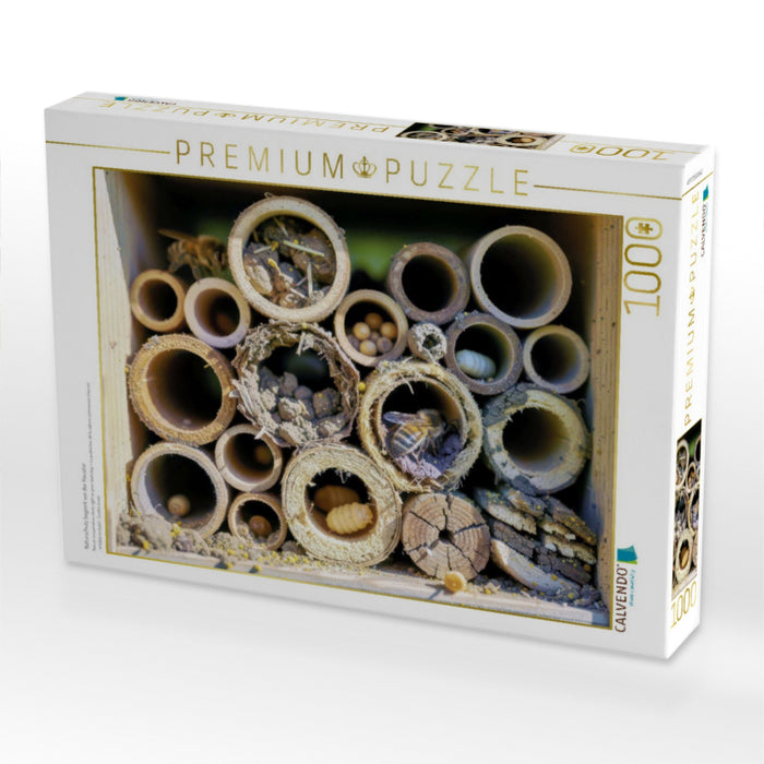 Naturschutz beginnt vor der Haustür. - CALVENDO Foto-Puzzle'