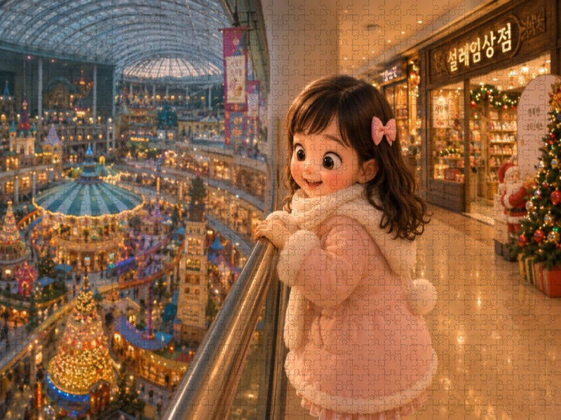 Im Kaufhaus Lotte - CALVENDO Foto-Puzzle'