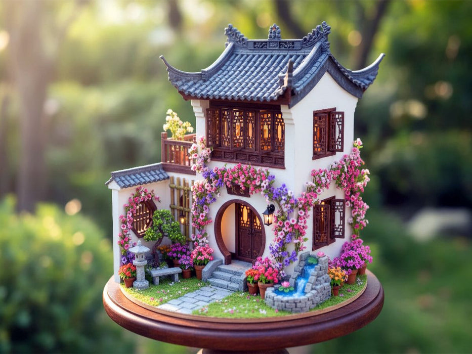 China - Architektur im Miniatur Stil - CALVENDO Foto-Puzzle'