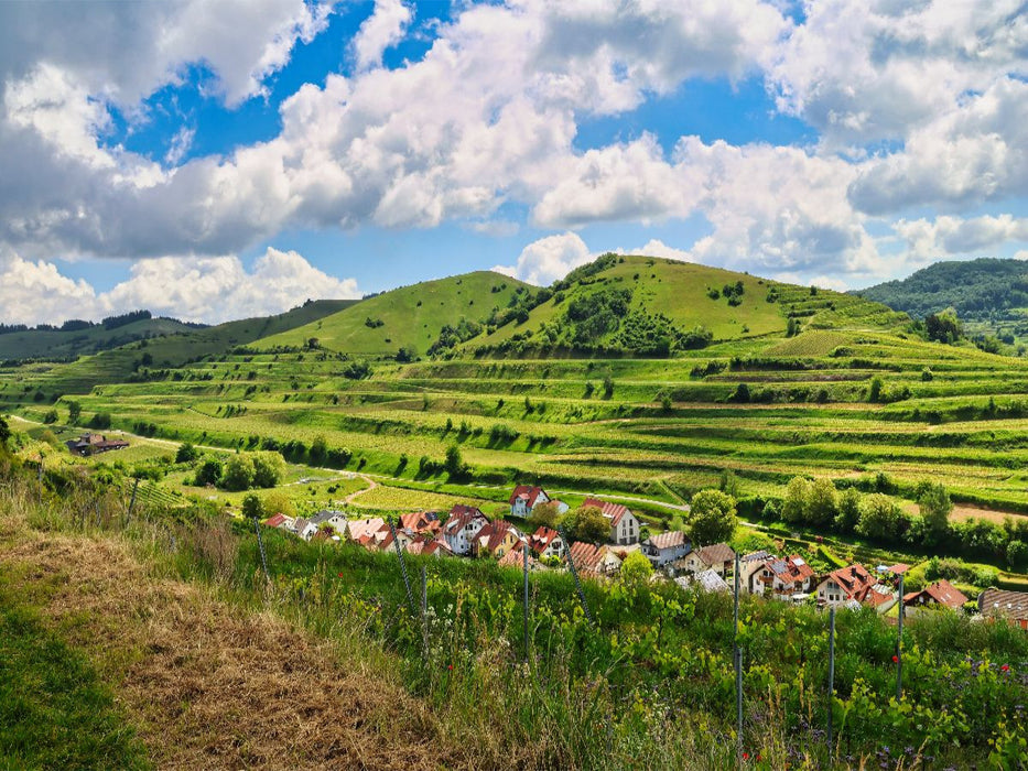 Oberbergen mit Badberg - CALVENDO Foto-Puzzle'