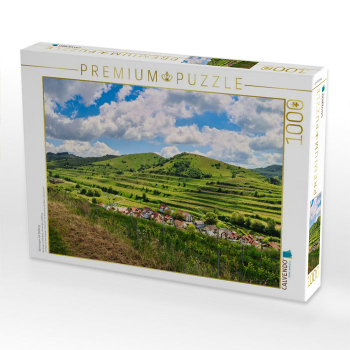 Oberbergen mit Badberg - CALVENDO Foto-Puzzle'