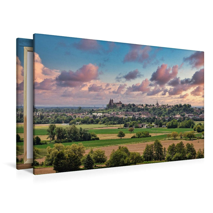 Premium Textil-Leinwand Breisach am Rhein