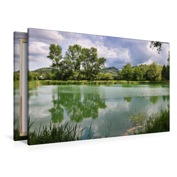 Premium Textil-Leinwand Krebsmühlewinkel