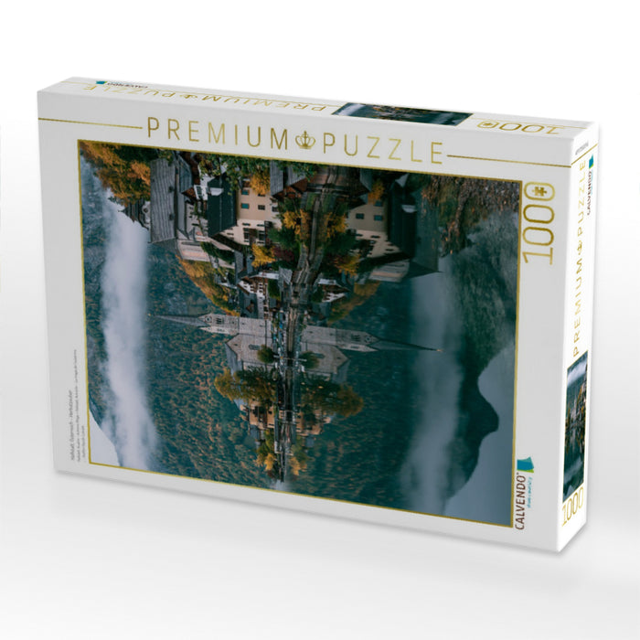 Hallstatt, Österreich – Herbstzauber - CALVENDO Foto-Puzzle'