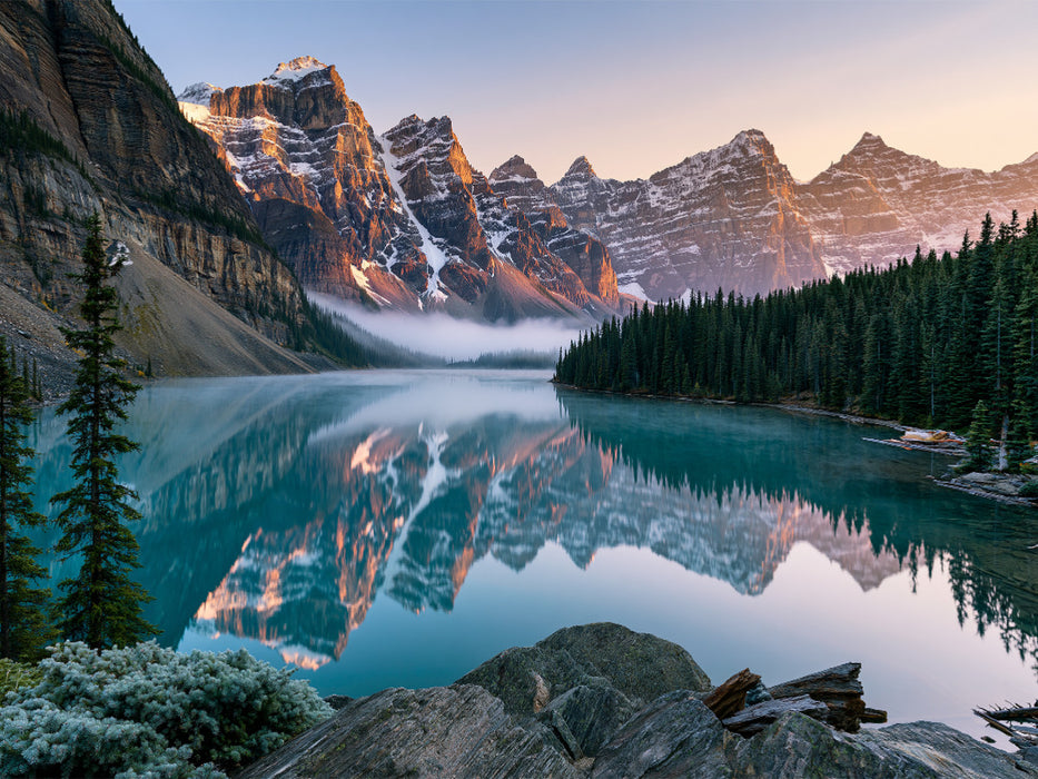 Lake Moraine, Canada - CALVENDO Foto-Puzzle'