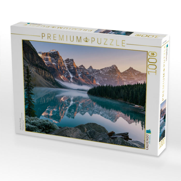 Lake Moraine, Canada - CALVENDO Foto-Puzzle'