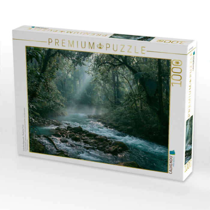 Costa Rica Regenwald – Mystischer Fluss - CALVENDO Foto-Puzzle'