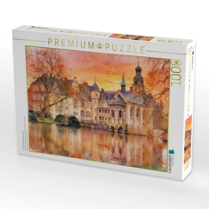 Schloss Darfeld bei Rosendahl - CALVENDO Foto-Puzzle'