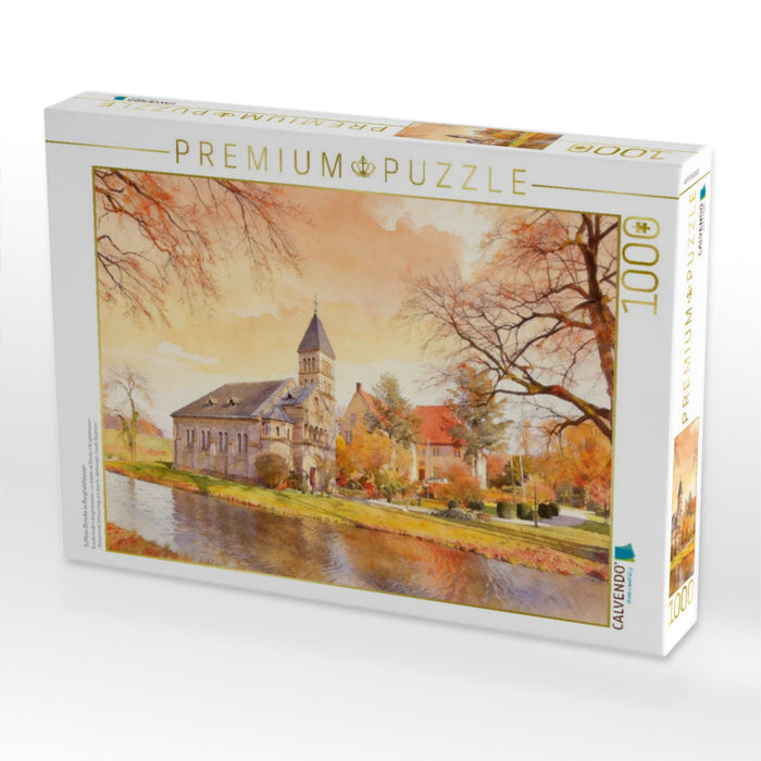 Schloss Brincke in Burgholzhausen - CALVENDO Foto-Puzzle'