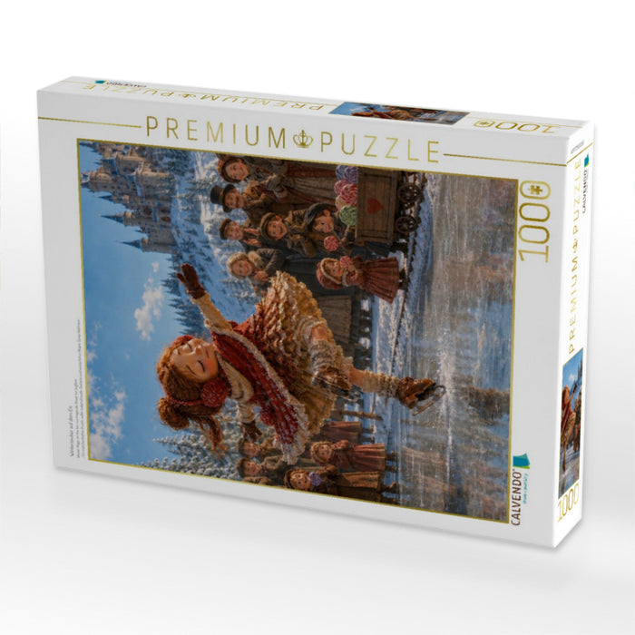 Winterzauber auf dem Eis - CALVENDO Foto-Puzzle'