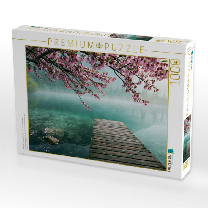 Wenn der Frühling die Natur zum Leuchten bringt - CALVENDO Foto-Puzzle'