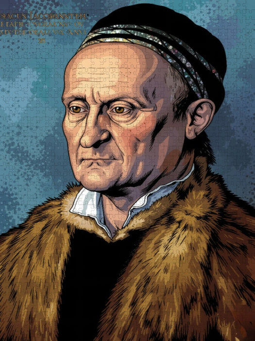 Jakob Muffel (Original: 1526) - CALVENDO Foto-Puzzle'