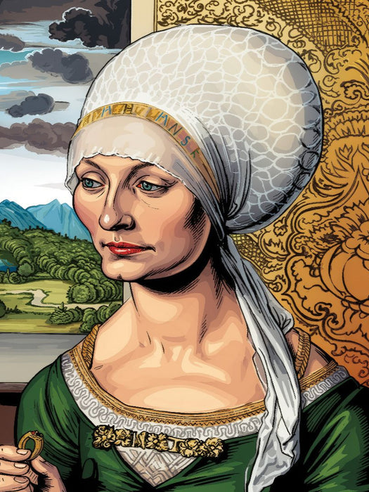 Elsbeth Tucher (Original: 1499) - CALVENDO Foto-Puzzle'