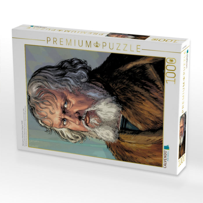 Hieronymus Holzschuher (Original: 1526) - CALVENDO Foto-Puzzle'