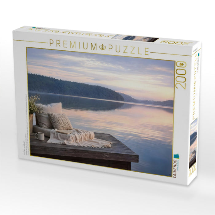 Ein Platz am Wasser - CALVENDO Foto-Puzzle'