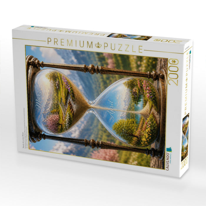 Rieseln der ersten Blüten - CALVENDO Foto-Puzzle'