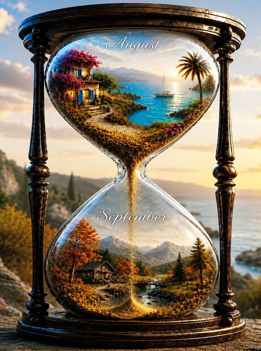 Sommer zerfällt zu Gold - CALVENDO Foto-Puzzle'