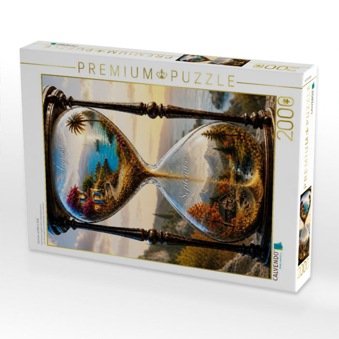 Sommer zerfällt zu Gold - CALVENDO Foto-Puzzle'