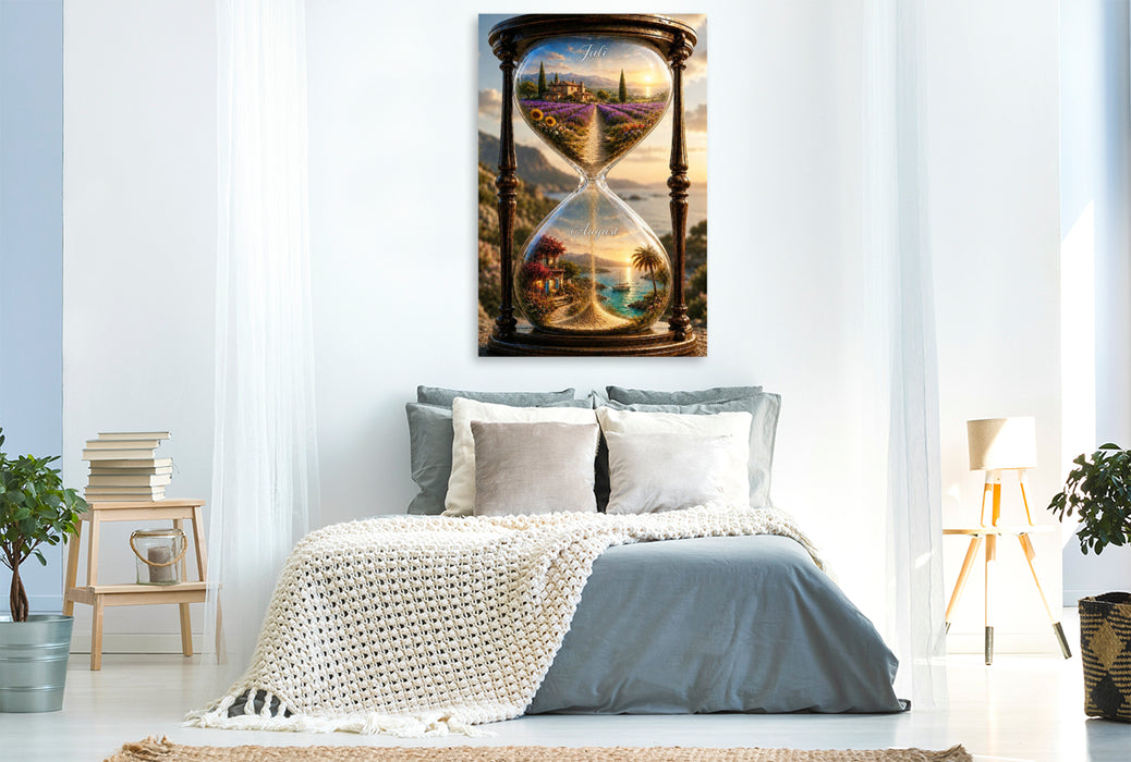 Premium Textil-Leinwand Aus goldenen Tagen