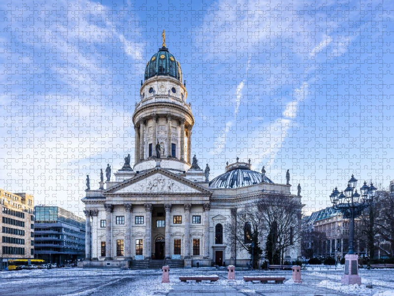 Deutscher Dom auf dem Gendarmenmarkt Berlin - CALVENDO Foto-Puzzle'