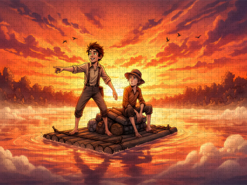 Ein Motiv aus dem Kalender Tom Sawyer – Abenteuer am Mississippi - CALVENDO Foto-Puzzle'
