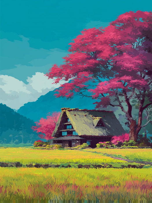 Landschaft auf Awaji - CALVENDO Foto-Puzzle'