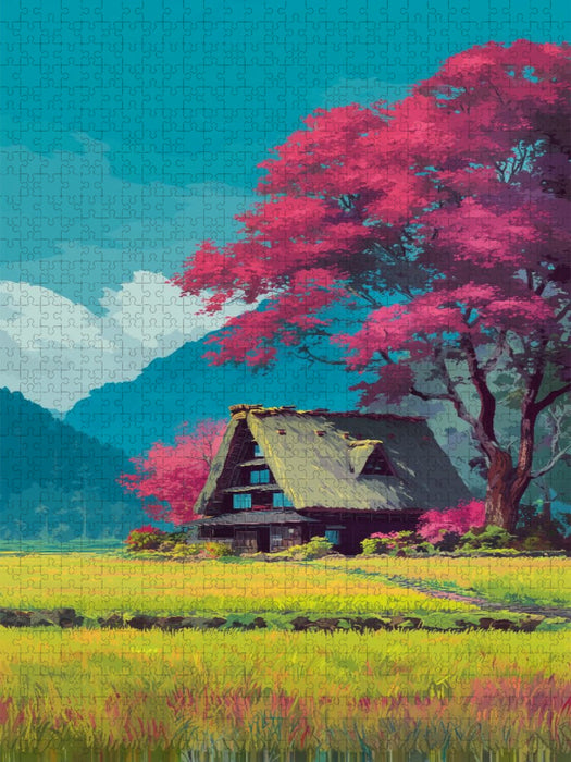 Landschaft auf Awaji - CALVENDO Foto-Puzzle'