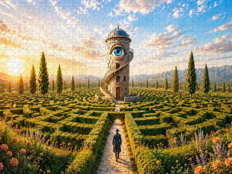 Der Wächterblick - CALVENDO Foto-Puzzle'