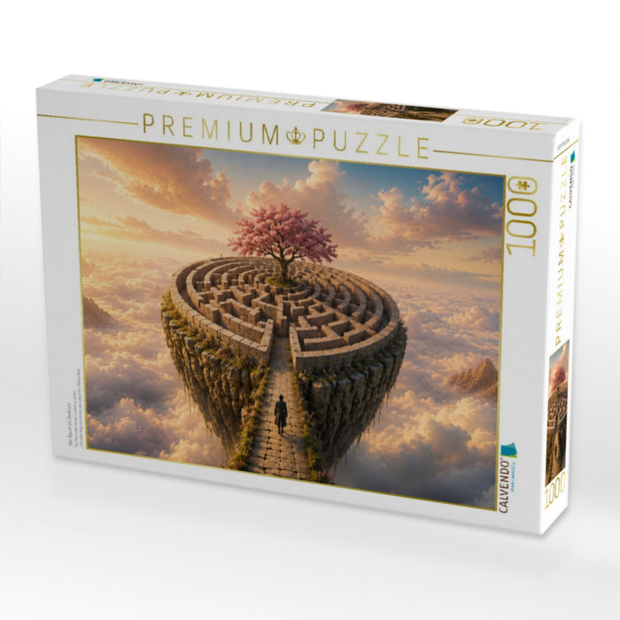 Der Baum im Zentrum - CALVENDO Foto-Puzzle'