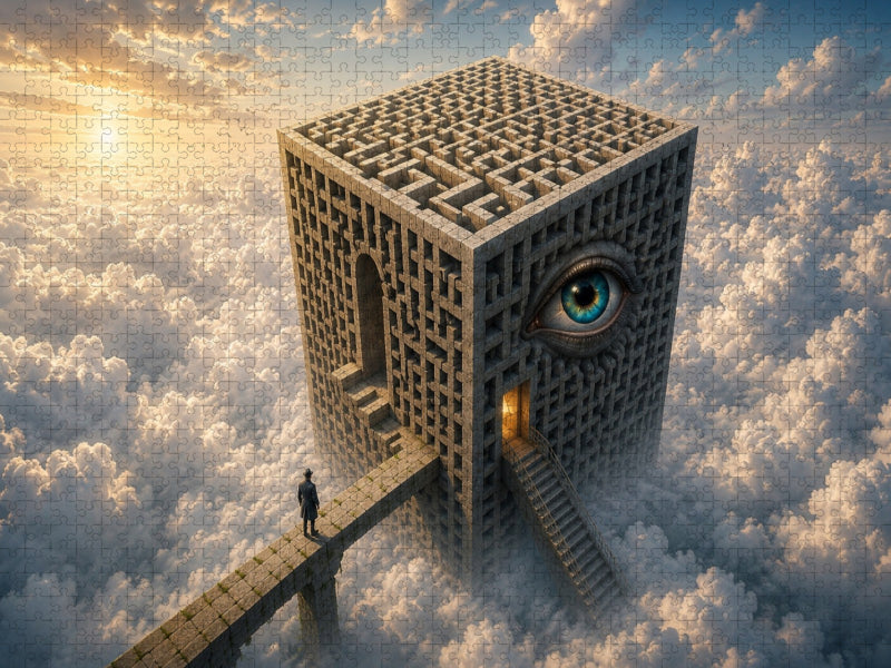 Das Auge der Wege - CALVENDO Foto-Puzzle'
