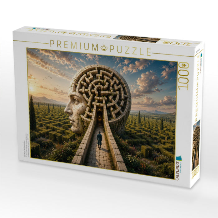 Der Kopf des Labyrinths - CALVENDO Foto-Puzzle'