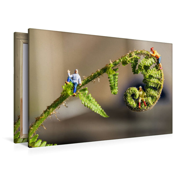 Premium Textil-Leinwand Outdoorabenteuer